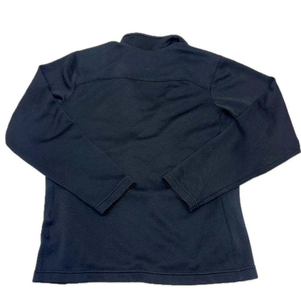 Nike Pullover Women Small Black Dri Fit Quarter Zip Athletic Gorpcore